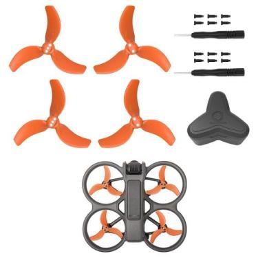 Imagem de Conjunto de hélices com estojo para DJI Avata 2 Orange (4 unidades) - 