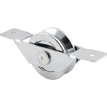 Imagem de Roldana Para Portão 2 Tipo V Em Aço Zincado Caixa Aberta Re