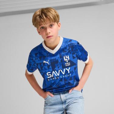 Imagem de Camisa Puma Al Hilal Saudi F.C. Home 24/25 Infantil-Unissex