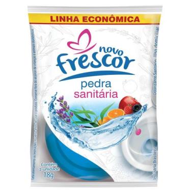Imagem de Detergente / Pedra Sanitária 18g Novo Frescor Odorizante Descarga Vaso
