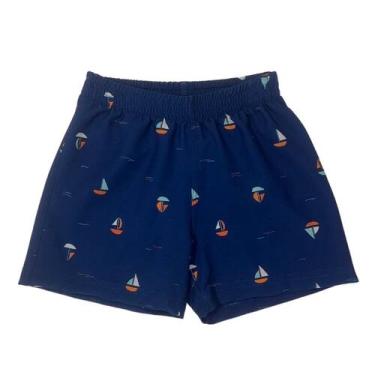 Imagem de Bermuda Short Tactel Infantil Juvenil Masculina Com Elastano - Jagar, 
