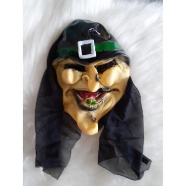 Imagem de Mascara Bruxa Assustadora Em Látex Cosplay Festas