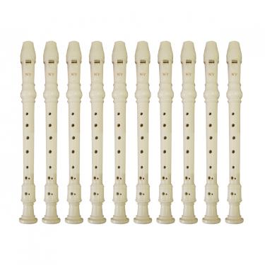 Imagem de Kit 10 Flautas Doce Germânica FL 20G New York