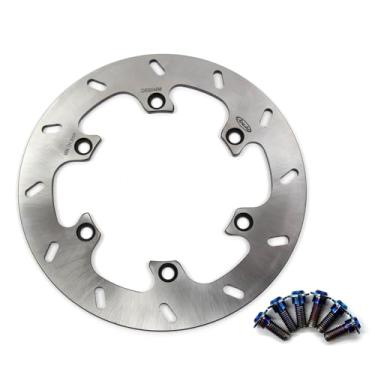 Imagem de Arashi Rotor de disco de freio traseiro com parafusos de montagem para Suzuki Hayabusa GSX1300R GSXR 1300 2008-2020 ABS 13-20, GSX B-KING 1300 2008-2010 ABS, acessórios de substituição de motocicleta