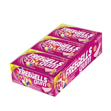 Imagem de Chiclete Tutti-Frutti Freegells 3cx 15unx8g