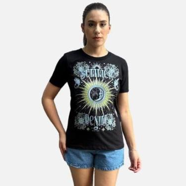 Imagem de Camiseta Feminina Estampada Summer Denim Colcci Jeans-Feminino