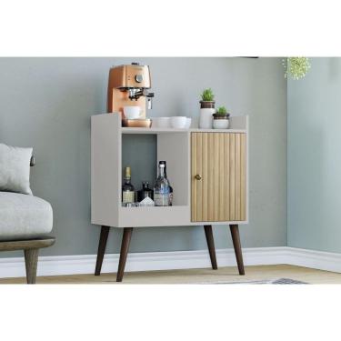 Imagem de Aparador De Sala Jantar Mb 1058 C- 1 Porta -off White - Movelbento