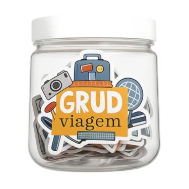 Imagem de Jogo Educativo Infantil Grud Viagem – 60 Peças Imantadas | Estimula Linguagem, Criatividade e Conhecimento Cultural | Brinquedo Lúdico e Pedagógico para Crianças, Famílias e Terapias