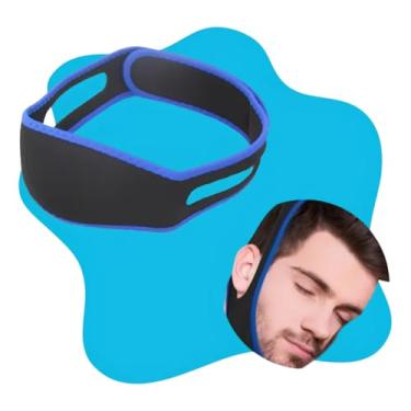 Imagem de Máscara Faixa Anti Ronco e Apneia Ajustável |Unisex Reduz Bruxismo e Melhora o Sono