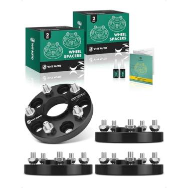 Imagem de YHTAUTO Espaçadores de roda centrados em cubo 5 x 4,5 20 mm para modelos Toyota, Lexus e Scion, Tacoma, Camry, RAV4, Avalon, RX, ES, GS, is, tC, xB, 5 x 114,3 mm, espaçadores de pneu de 5 lug,