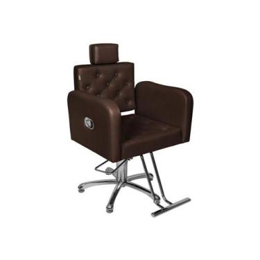 Imagem de Poltrona/Cadeira TOKYO Hidráulica Reclinável para Salão - RGV Móveis p