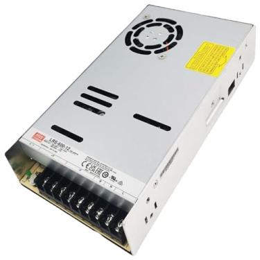 Imagem de Mean Well 600W Fonte De AlimentaçãO De Bancada Para Pc Com SaíDa úNica, Fonte De AlimentaçãO Cc VariáVel Para Computador 12V 50A, (LRS-600-12 12V/50A/600W/Single Supply)