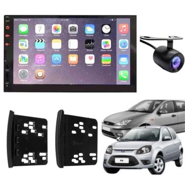 Imagem de Central Multimídia 2 Din Mp5 Ford Ka Câmera Moldura Tela