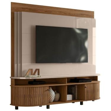 Imagem de Estante Home Para Tv 65 Polegadas Daytona Fendi Naturale Madetec