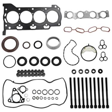 Imagem de BTSCAR Kit de junta da cabeça do cilindro do motor com parafusos aptos para Toyota Scion Corolla Matrix 2008-2016 1.8L, Prius 1.8L 2010-2013, serve para Pontiac Vibe 1.8L 2009-2010 # HS26515PT-1