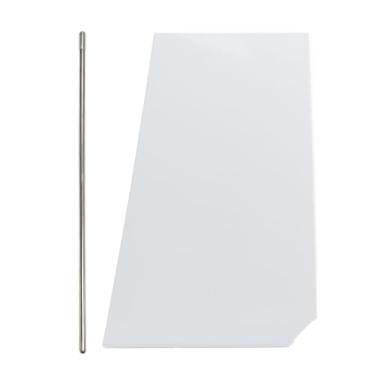 Imagem de KPALAG Tampa de enchimento de tanque de combustível branca com pino de porta de combustível compatível com Ram ProMaster 1500 2500 3500 2014 2015 2016 2017 2018 2019 2020 2021 Substituir #: 5XP08GW7AC