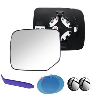 Imagem de EAP Vidro de espelho de motorista compatível com Honda Pilot 2009-2015, aquecido, 76253SZAA11 76253SZAA51 76253SZAA01