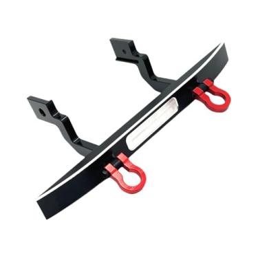 Imagem de TTETTZ Barra de Proteção Frontal para Carro RC 1/16, Prática, Fácil de Instalar E com Reparos Convenientes - Peças E Acessórios para RC C44 FJ45, Preto Prata