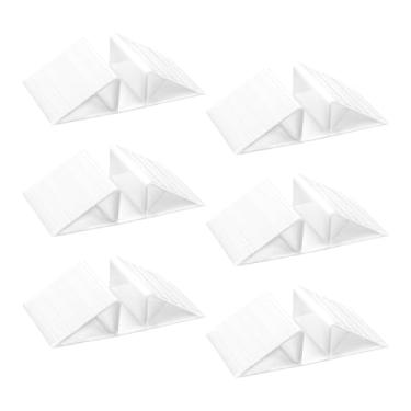 Imagem de Kit de 6 peças de estabilizador de cerca e portão para animais de estimação, a melhor solução para estabilizar o plástico sem oscilação, portões de madeira para cães e cercadinhos para a segurança do