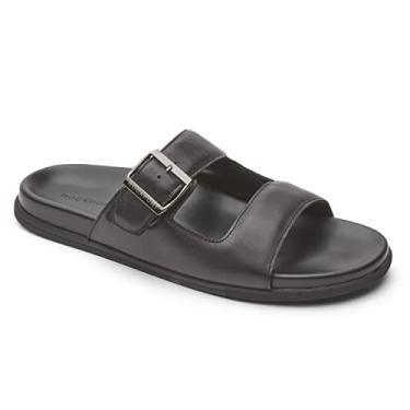 Imagem de Rockport Sandália masculina Darron Buckle Slide, Preto, 8