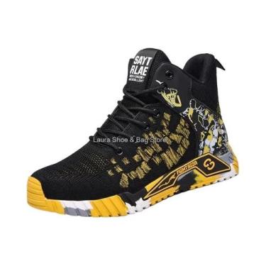 Imagem de Botas De Trabalho De Segurança Masculinas Com Biqueira De Aço Respiráv