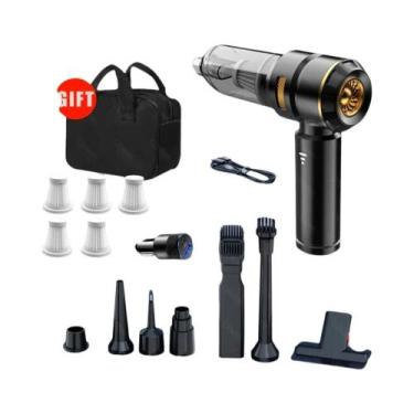 Imagem de Aspirador De Pó Portátil E Potente Para Carro 998000PA Com Forte Sucçã