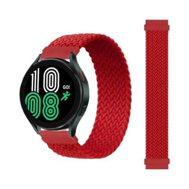 Imagem de Pulseira Trançada Solo Loop De 22mm 20mm Para Samsung Galaxy Watch E A