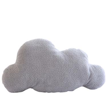 Imagem de Boneca de brinquedo de pelúcia Grey Cloud 25 cm para presente infantil