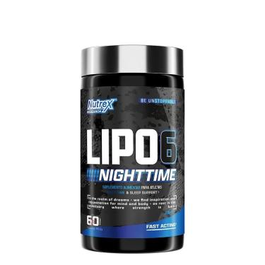 Imagem de Termogênico Lipo-6 Night Time 60 cáps - Nutrex Research-Unissex