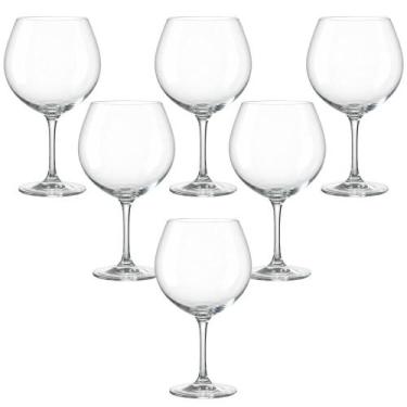 Imagem de Jogo de Taças de Gin de Cristal com Titânio Versat 680ml 6 peças - Seu