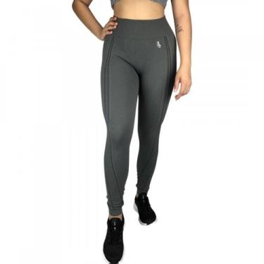 Imagem de Calça Legging Feminina Lupo Sport Max Sem Costura Academia Original, M