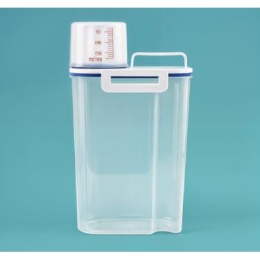 Imagem de Pote Hermético 2,5L Com Medidor Organizador De Alimentos Mantimentos Arroz