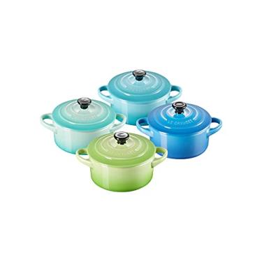 Imagem de Le Creuset Set 4 Mini Cocottes 10 cm Cerâmica Colorido