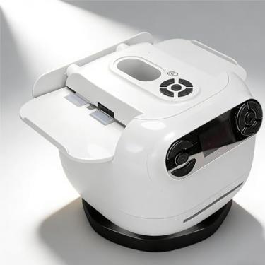 Imagem de Yunseity Máquina Automática de Embaralhamento e Dealer de Cartas 2 Em 1, Com 4 Controles Remotos para 1 a 2 Baralhos, Bateria Recarregável USB C de 2600mAh, para Pôquer, Blackjack