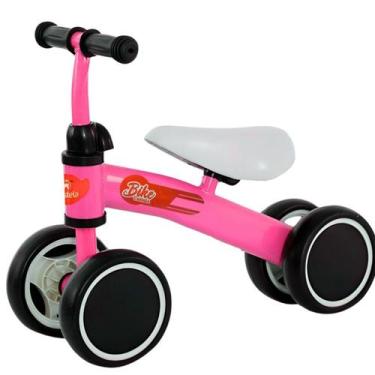Imagem de Bicicleta De Equilíbrio Infantil Até 20Kg Rosa - Castela
