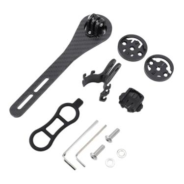 Imagem de Alomejor Montagem do Computador de Bicicleta, Suporte para Fora do Guidão Dianteiro Com 4 Bases de Adaptadores para Bryton, Montagem de Câmera Leve de Vários Dispositivos para Ciclismo
