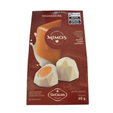 Imagem de Mimos DeCacau - 2 caixas bombom trufado 60g cada - Sem Glúten | Chocolate Gramado | Seguro Celíacos (Caramelo)