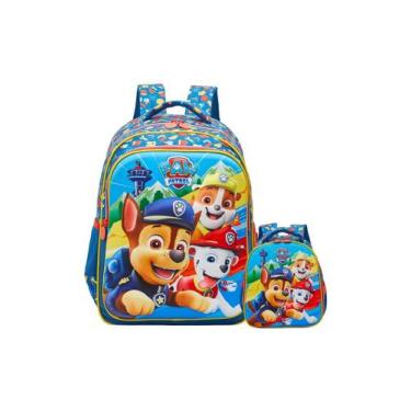 Imagem de Kit Escolar Mochila Costas+Lancheira Térmica Patrulha Canina - Xeryus