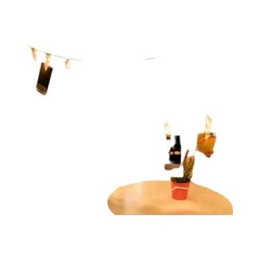 Imagem de Luzes De Cordão LED Grandes Com Clips Para Fotos 10/20/40/80 Luzes De 