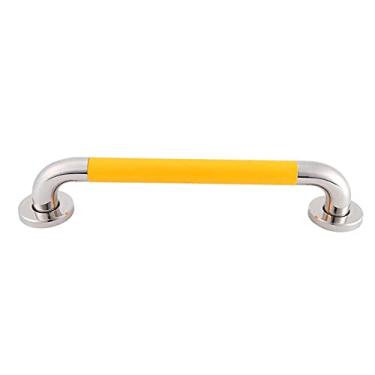 Imagem de Yinhing Corrimão de Segurança Antiderrapante Em Aço Inoxidável Barras de Apoio para Banheiro para Idosos Suporte para Vaso Sanitário Montado na Parede Durável Revestido de Nylon 38cm (48CM)