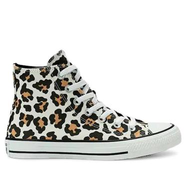 Imagem de Tênis Taylor All Star Animal Print Converse Feminino Bege-Feminino