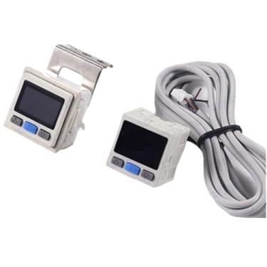 Imagem de ZSE30AF / ISE30A Interruptor de pressão eletrônico de pressostato/medidor de pressão digital Processador de fonte de ar 1 peça (ISE30A-01-P-L)