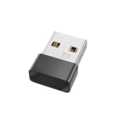 Imagem de Adaptador USB WiFi 6 para laptop, antena de alto ganho integrada, tamanho nano, adaptador USB sem driver, adequado para PC Desktop Windows 11/10/8/7