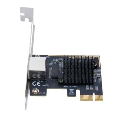 Imagem de EBTOOLS Placa de Rede 5G PCIe, Adaptador Gigabit Ethernet Com Chipset RTL8126 para PC de Mesa, Suporte de Baixo Perfil, 10M 100M 1000M 2,5G 5Gbps de Velocidade Adaptativa, Compatível