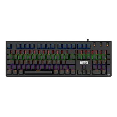 Imagem de Teclado Gamer Mecanico DRACARYS KGDB Switch Azul RBG Kmex