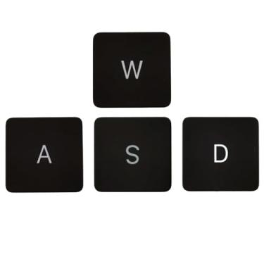 Imagem de WWGTMC 4 peças de substituição W, A, S e D teclas de seta com dobradiça de clipe de tesoura para MacBook Pro/Max M2 M3 M4 A2779 A2780 A2918 A2992 A2991 A3185 A3186 A3401 A3112 A3403,A33 113 A 3240 (W