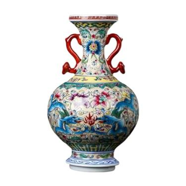 Imagem de Vaso decorativo de cerâmica clássica criativa de alta qualidade para decoração de casa, casa, casamento, sala de estar, quarto, decoração de cerâmica