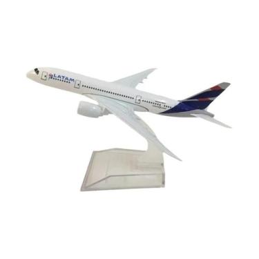 Imagem de Modelo De Avião B787 De 16CM Da Companhia Aérea Chile LATAM, Brinquedo