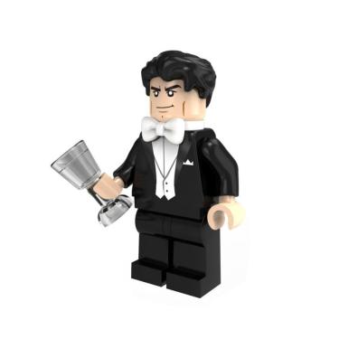 Imagem de Boneco Super Herois E Viloes Hq Cinema Bloco De Montar