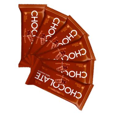 Imagem de Kit 6X: True Bar Protein Chocolate Meio Amargo True Source 35g